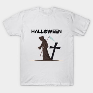 Halloween with divel T-Shirt T-Shirt